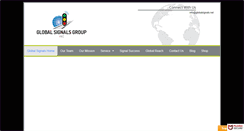 Desktop Screenshot of globalsignals.net